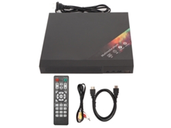 Reproductor De Dvd Hd Compacto Con Interfaz Multimedia, Salida Av Y Control Remoto. Diseño Multirregión Para Tv.