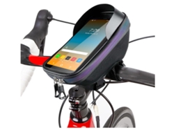 Bolsa impermeable para manillar de bicicleta con soporte para teléfono de Gusshious.