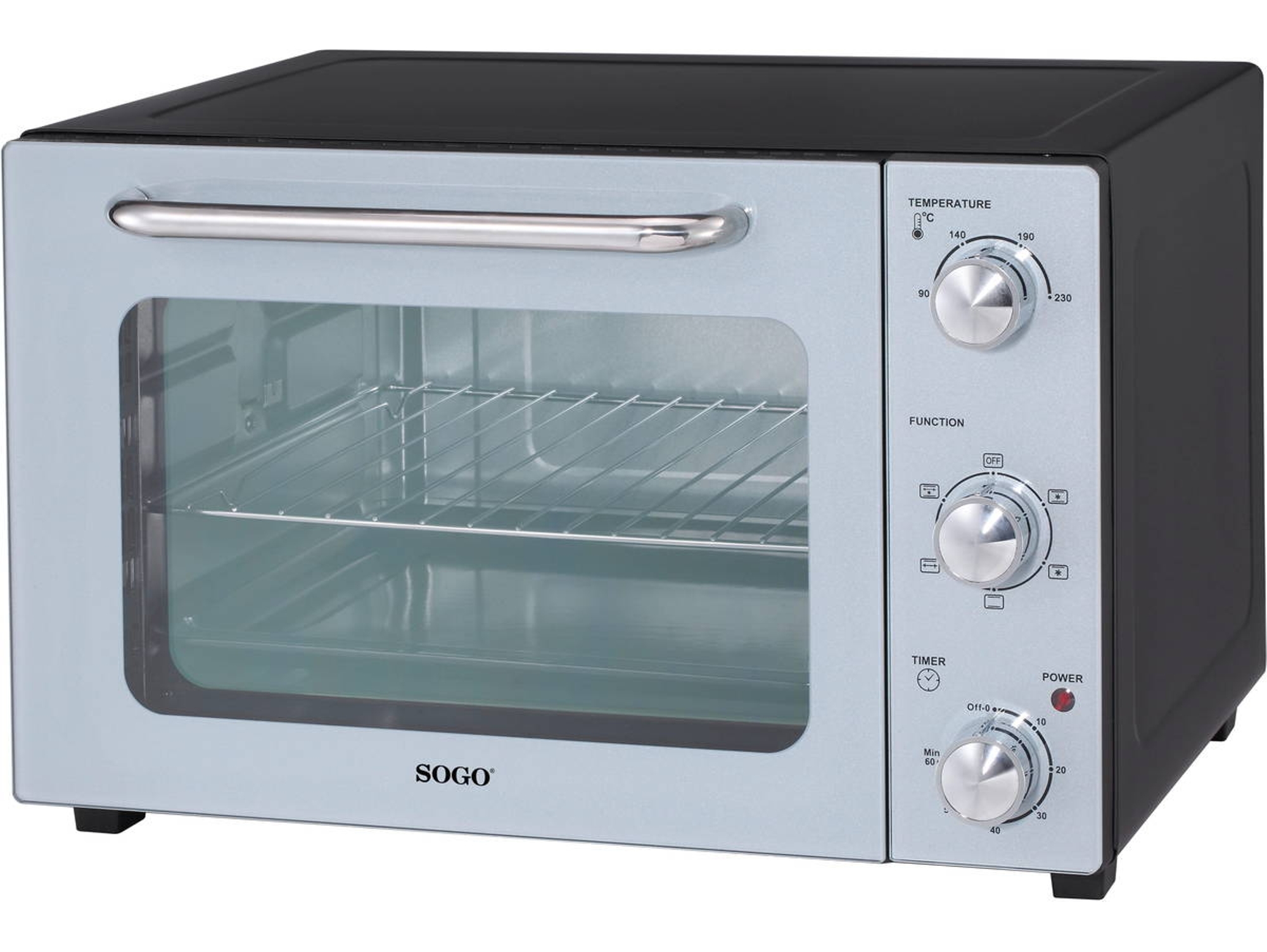 Mini horno SOGO HOR-SS-10540 1500W (Capacidad 35 L - 1500 W)