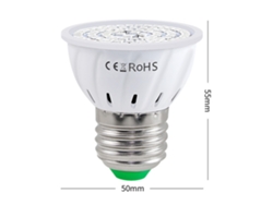 Lámpara Led De Cultivo E27/e14, Espectro Rojo Y Azul, Para Plantas De Interior, Invernaderos, Semillas Y Suculentas, 220 V