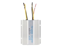 Inversor De Energia Para Carro 30a/360w Com Casca De Liga De Alumínio Dc24v Para 12v Com Proteções Múltiplas E Sistema Lcd
