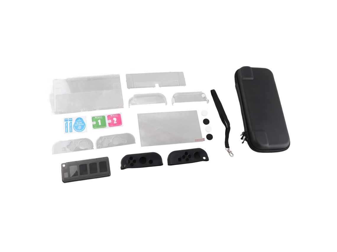 Kit De Funda Para Switch Oled Suave Y Resistente A Golpes Accesorios Bundle