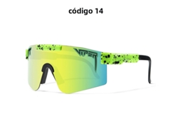 (Estilo 14) Gafas de sol unisex para ciclismo con protección solar UV400.