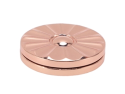 Mini Juguete Sensorial Metálico Deslizante Para Adultos, Soporte Antiestrés Para Los Dedos, Oro Rosa.