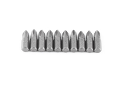 10 Puntas De Destornillador Phillips Ph2 De Acero Aleado Magnético S2 Con Manivela Hexagonal De 25 Mm (1/4 De Pulgada)