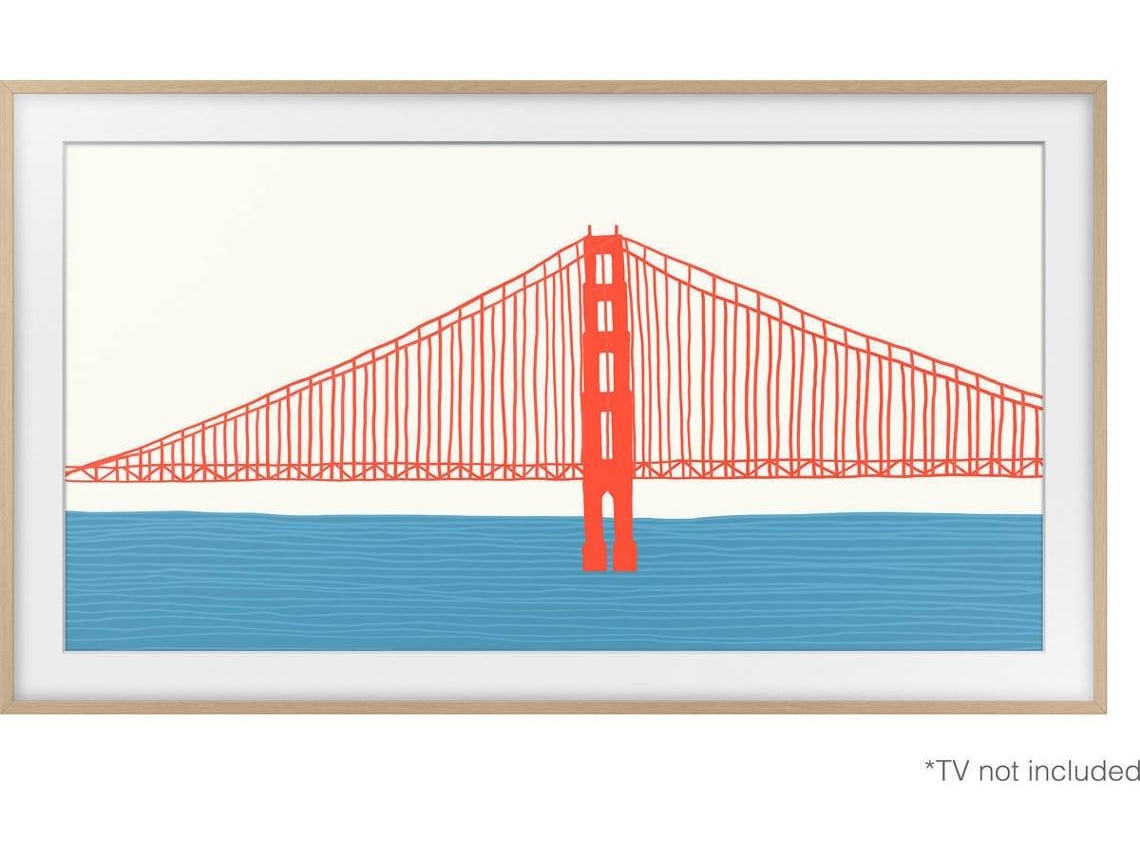 Marco para TV The Frame Samsung 55'' Teca