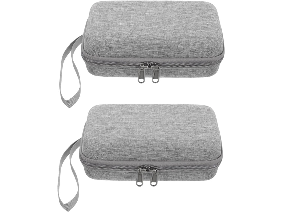 Estuche De Maquillaje Mini De 2 Piezas, Bolso De Mano Compacto, Neceser De Viaje, Pequeño