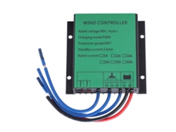 Controlador De Turbina Eólica 48v 20a Pwm Carga Eficiente Ip67 Indicador Led