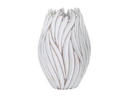 Florero Poliresina Honduras Cm Ø 27x41,5 Unico / Lavado Blanco