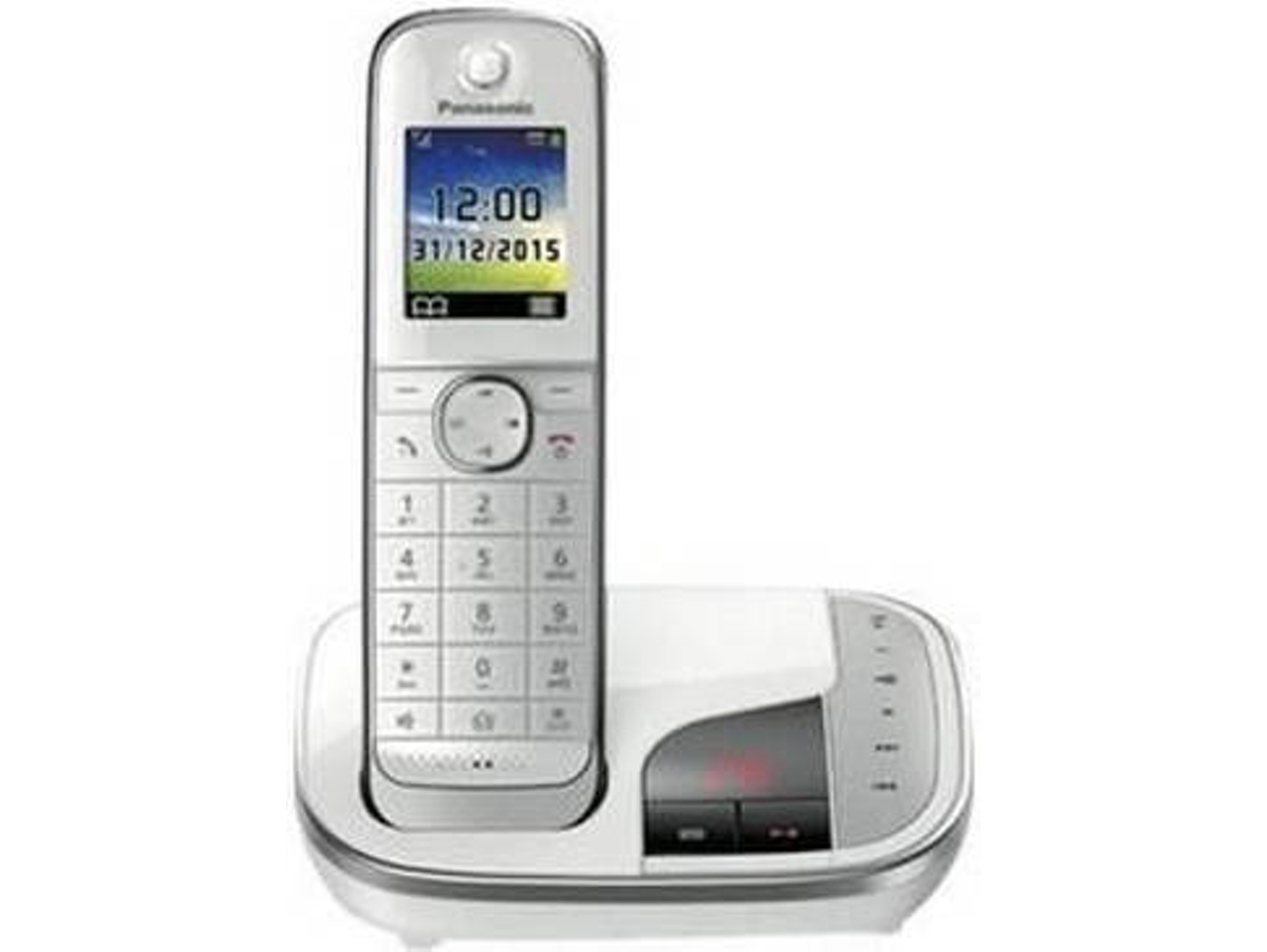 Panasonic kx-tgj320gr telefono inalambrico burdeos 1,8 pulgadas nuevo 