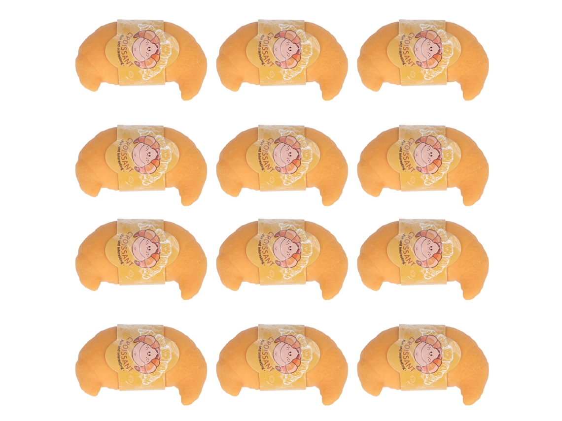 Bj-brinquedo De Compressão De Croissant Simulado Para Aliviar O Estresse Resistente A Rasgos Para Crianças E Adultos