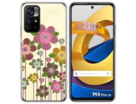 Carcasa Xiaomi POCO M4 Pro 5G TUMUNDOSMARTPHONE Dibujos Multicolor