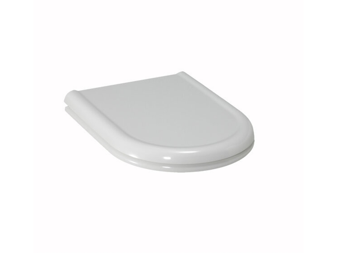 Asiento WC LAUFEN Vienna, con tapa, extraíble, fijación con respaldo, H892470, Color: Blanco
