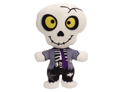 2026-juguete De Peluche Calavera De Halloween Cartoon Para Niños Y Adultos Muñeco Esquelético Divertido Decoración Hogar 11.8 Pulgadas