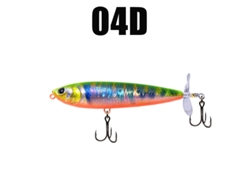 (Estilo 4) Línea de pesca con hélice de 95 Nm para agua, señuelo de 12,5 g para agua salada.
