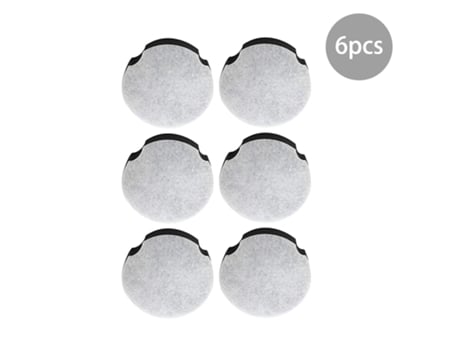 Accesorio Aspiradores BISSELL Paquete de 6 filtros para la serie Powerforce Compact Lightweight1520 2112 Comparar con la pieza 1604896 160-4896