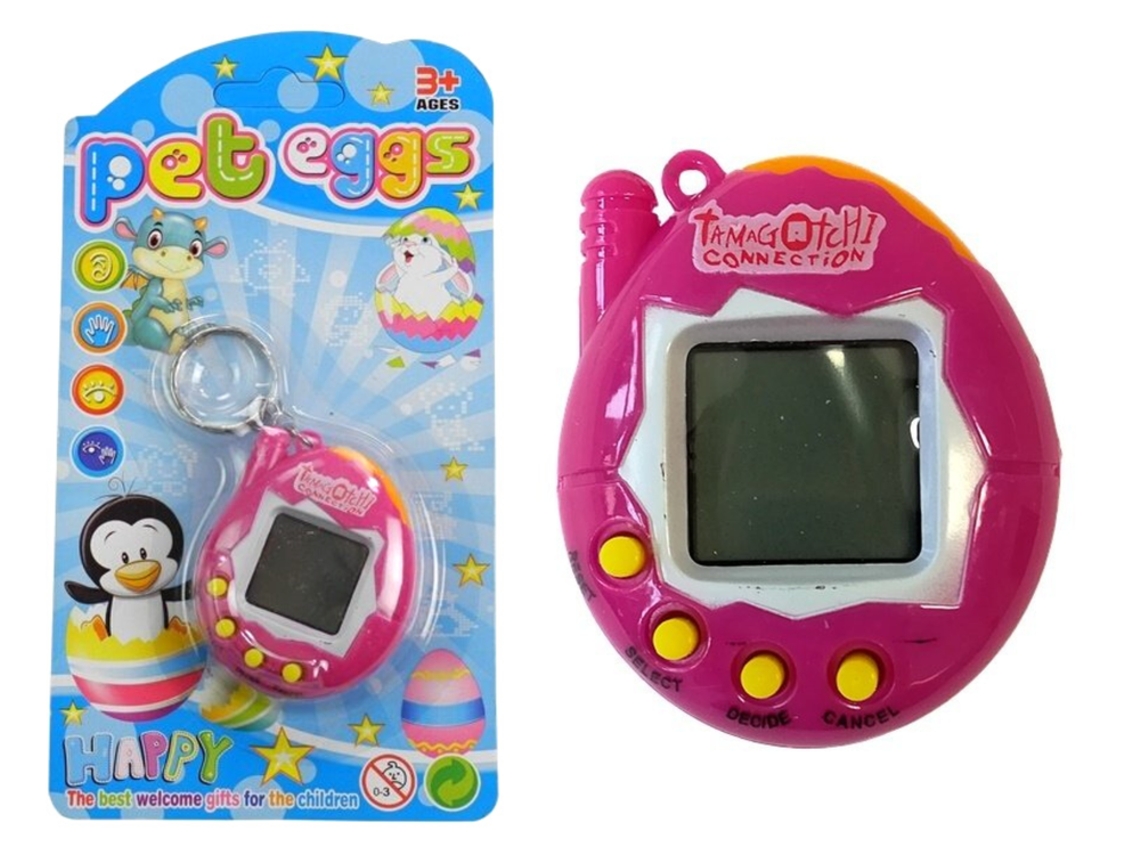 Juego electrónico de mascota Tamagotchi rosa B.active