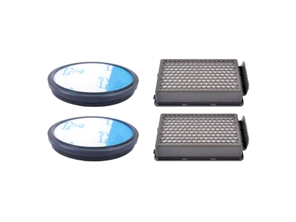 Kit de filtro de aspiradora 4 Uds filtro laminar filtro de protección del Motor para Rowenta Compact Power Cyclonic RO3731EA CHRUI