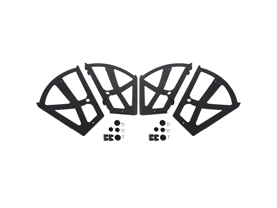 Juego De 4 Bisagras Moldeadas Para Armarios De Zapatos, Estantes Con Plato Abatible, Accesorios Para Muebles, Abs Duradero