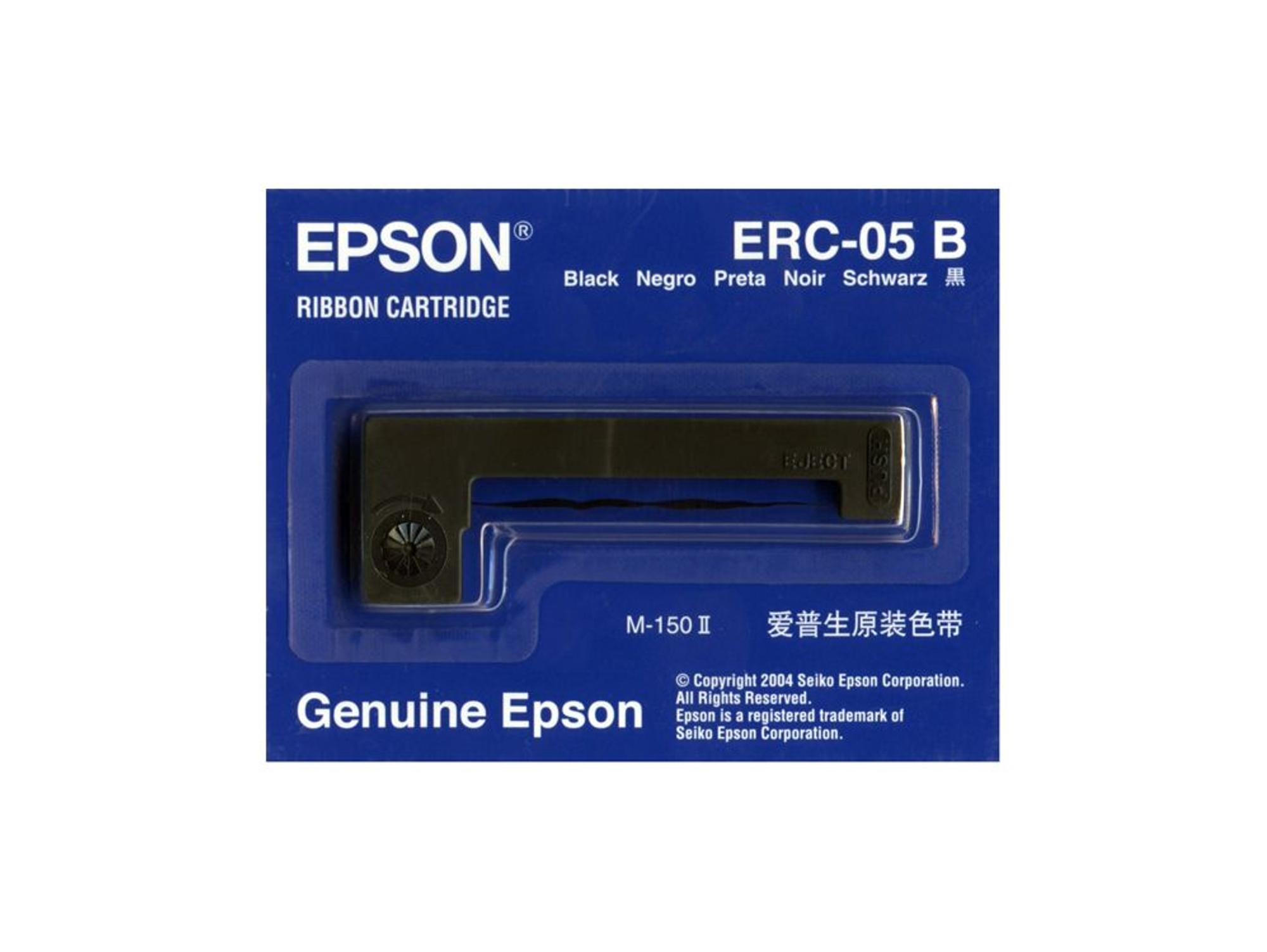 Cinta Impresora EPSON Negra ERC05B C43S015352 para  M 150,  EPSON 150II