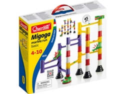 Juego Educativo QUERCETTI Marble Run Migoga Carrera de Bolas Basico 45 pz (Edad Mínima: 4 Años - 34 x 29 x 7 cm)