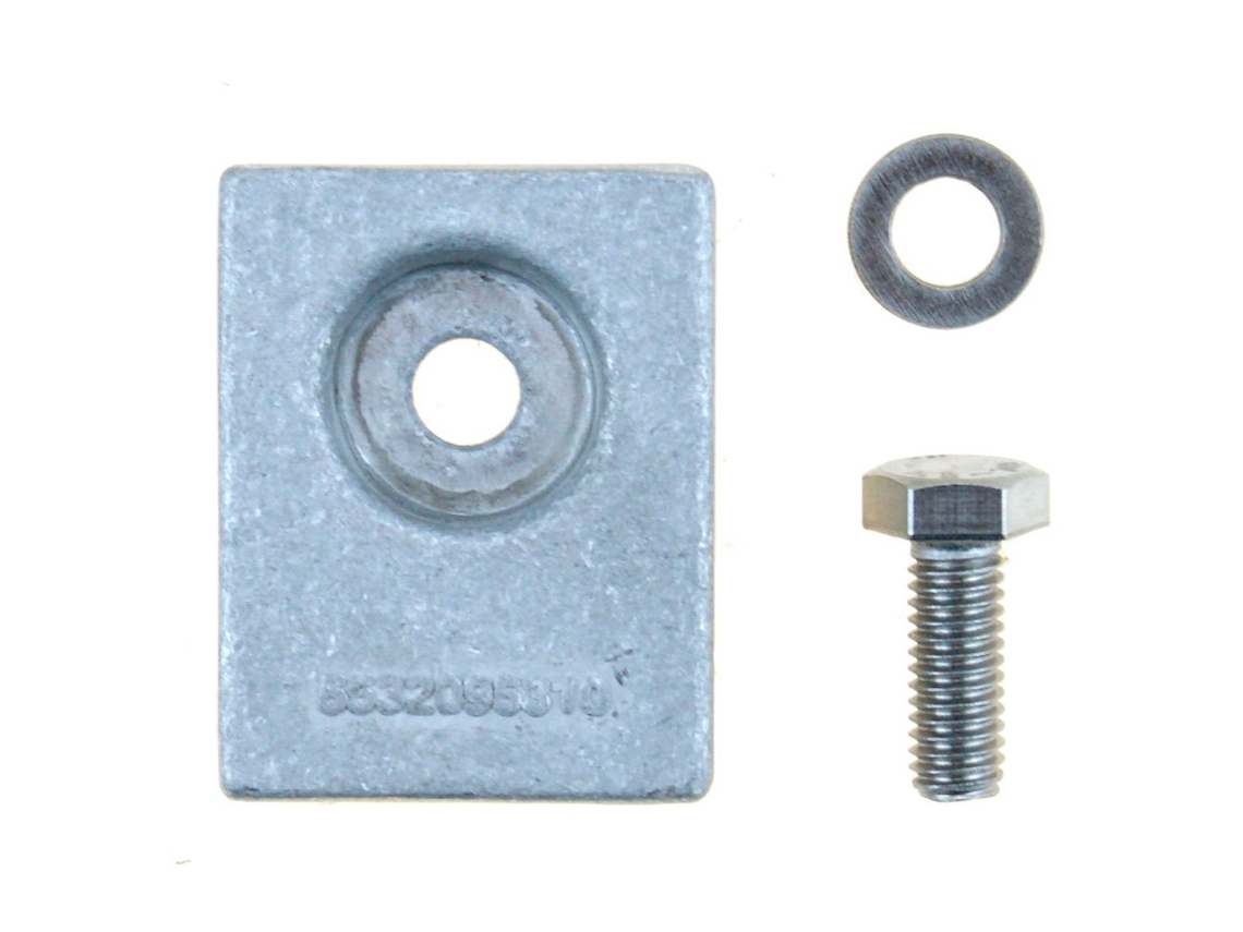 Ânodo de Zinco Rec55320-95311 Prateadorecmar