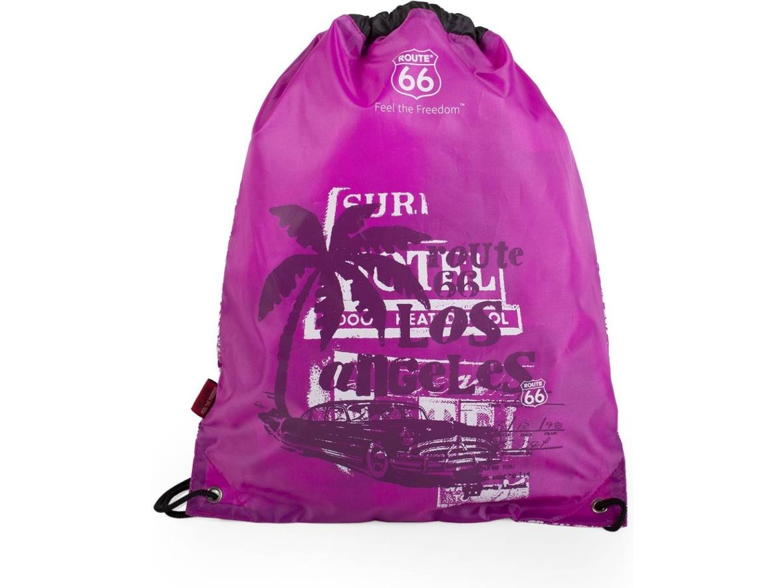 Bolsas ROUTE 66 Con Asas Multifuncional (34 x 42 cm - Rosa)