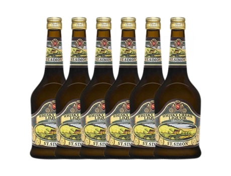 Licor PEQUEÑOS PRODUCTORES Licor Creme St. Simon Whisky Cream (0.7 L - 6 unidades)