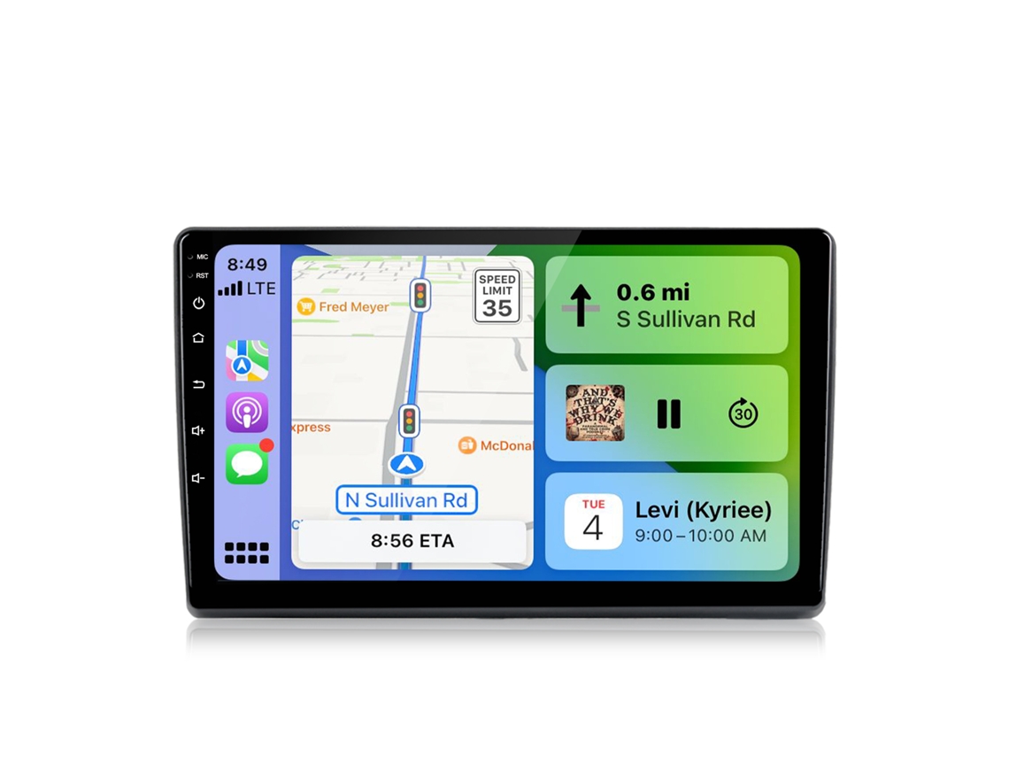 Radio Junsun para Fiat Ducato 26-223 | Android 14 | Volante en el volante | 4 GB + 64 GB | CarPlay/Auto inalámbrico | Con DSP
