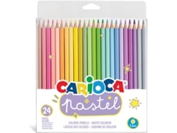 Pack de 24 Lápiz de Color CARIOCA 43310 (Multicor)