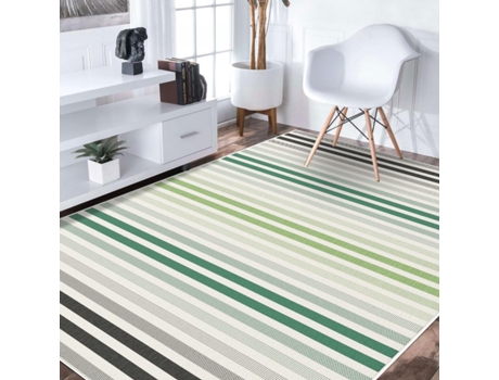 Alfombra exterior CASCADA Verde 120x170