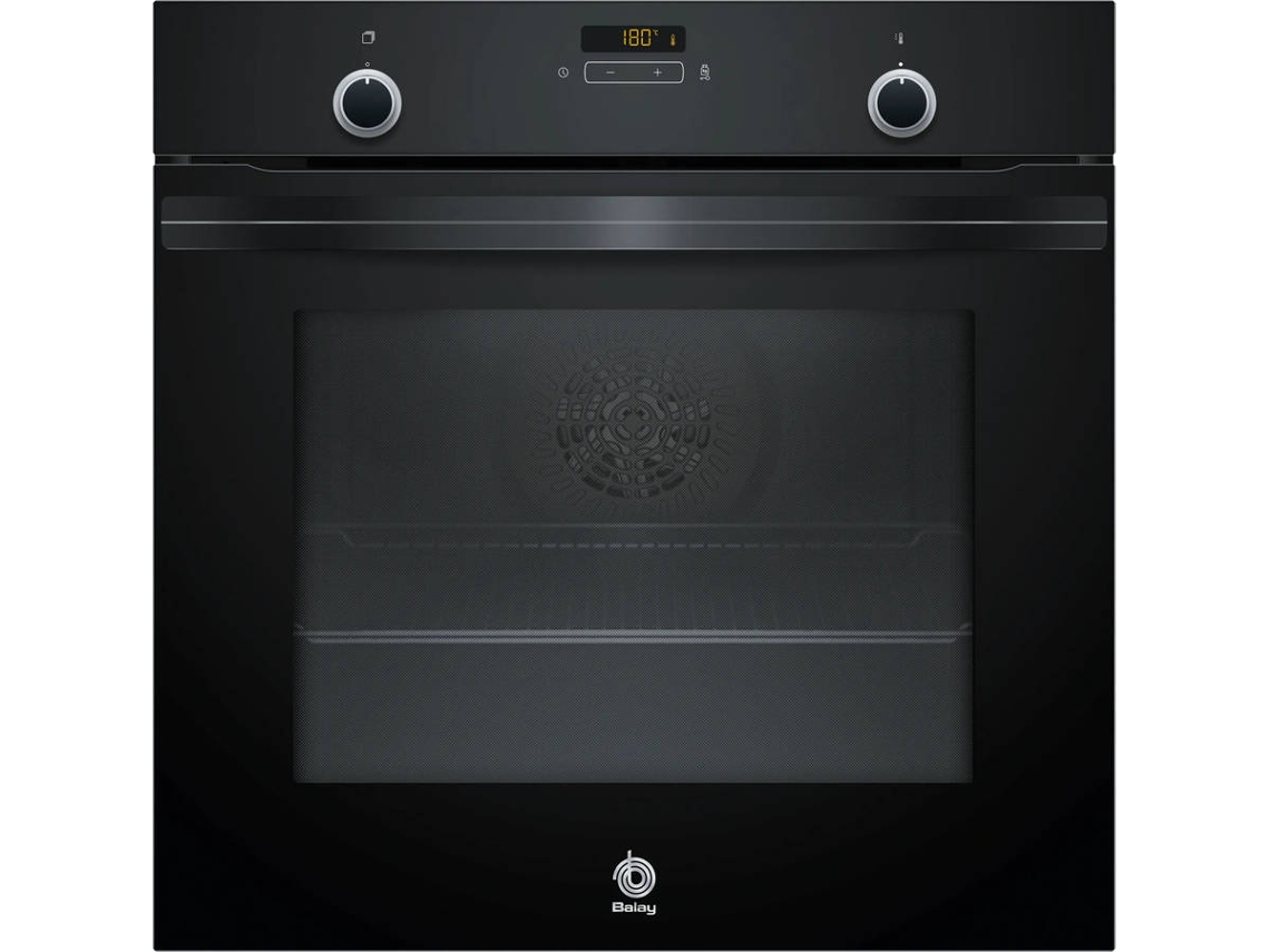 Horno a Vapor BALAY 3HA5748N2 (71 L - 59.4 cm - Hidro y Pirolítico - Negro)