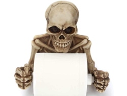 Soporte Para Papel Higiénico Creative Skull, Caja De Almacenamiento De Pared Para Papel Higiénico.