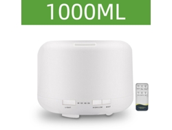 Humidificador (blanco, 1000 Ml) Con Aromaterapia, 500/1000 Ml, Recargable Por Usb.