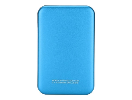 HURRISE 2 Caja de disco duro externo portátil de 5 pulgadas a USB 3.0 con cable de datos y bolsa de almacenamiento para computadora