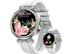 Reloj Inteligente para Mujer Monitor de Ritmo Cardíaco con Monitor de Presión Arterial Responder/Hacer Llamadas Rastreador de YEMAESRE