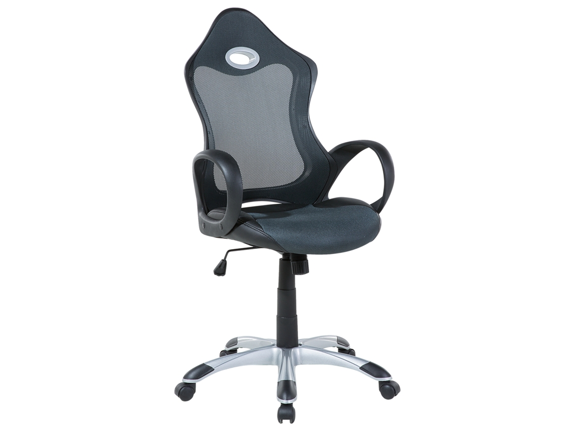 Silla de oficina BELIANI Ichair de Malla Negro 67x67x119