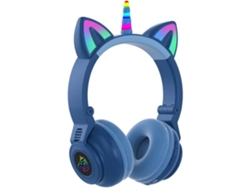 Auriculares inalámbricos Bluetooth para niños / Auriculares supraaurales con cable/iluminados con micrófono*