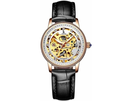 VEANXIN Reloj de Mujer Reloj de Pulsera de Vestir con Pulsera de Acero Inoxidable Dorado y Plateado-Oro blanco