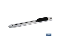 Cutter metálico inox (9mm)