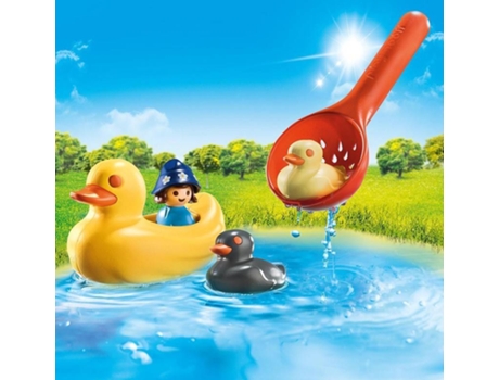 Playmobil PLAYMOBIL 1 2 3 Familia De Patos (Idade Mínima Recomendada: 18 meses)