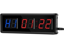 Minuterie D'entraînement de Gymnastique Portable, Horloge Fitness, Cuenta de Rebours/haut, SFUSHOS