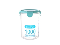 Latas De Plástico Para Almacenar Granos Con Tapa Transparente Sellada Para Conservar Alimentos Frescos.