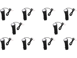 10 Botones De Control Remoto Para Luces De Volante De Coche Y Navegación Automotriz