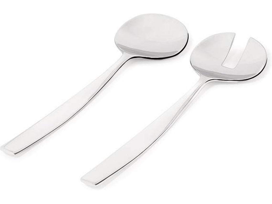 Cubiertos de Ensalada ALESSI Dressed (Gris - Acero Inox - 28 cm)