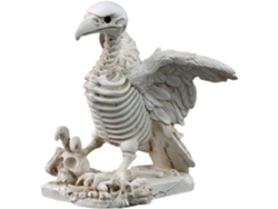 Figura De Esqueleto De Buitre, Decoración De Halloween - Figura De Animal Esqueleto De Resina | Esta