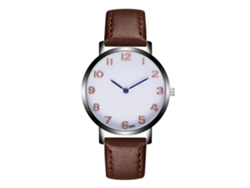 Reloj De Pulsera Para Hombre Zhoulianfa K097 Marrón Oscuro Cuarzo
