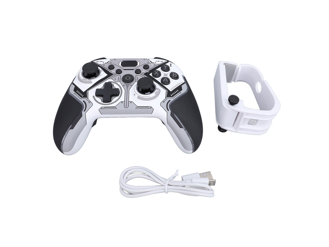 Controlador De Juegos Inalámbrico Rgb Con Efecto Hall, Joysticks, Disparadores, Botón De Reasignación, Botón Programable, Doble Motor, Vibración, Con