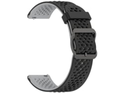 Pulseira Ventilada Preta/cinza 22 Mm Para Redmi Watch 5 Active/lite