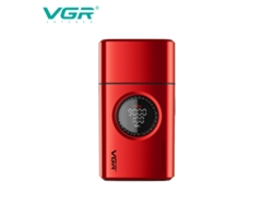(rojo) Afeitadora De Motor De Alta Velocidad Con Pantalla Digital Y Función De Blanqueamiento Eléctrico.